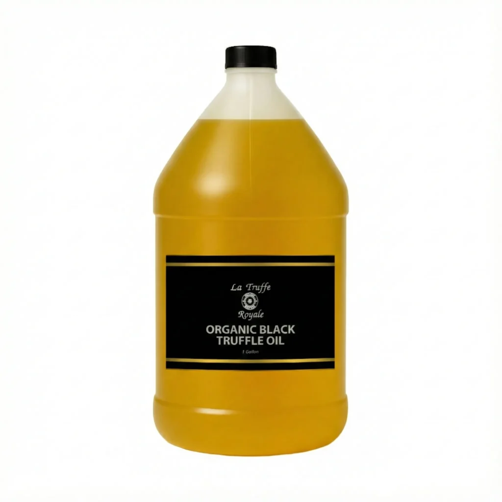 Single Gallon Jug of La Truffe Royale Organic Black Truffle Oil - 1 Gallon