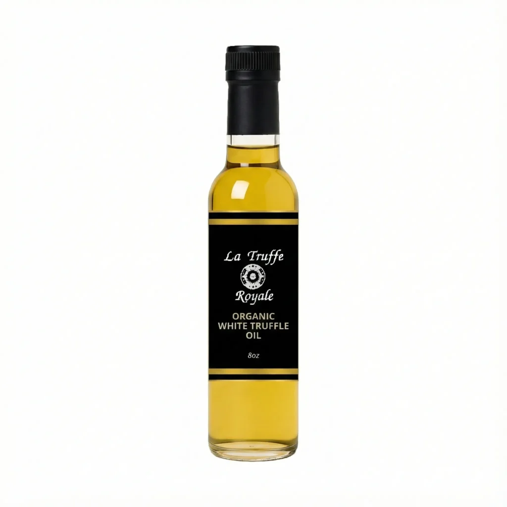 Single Bottle of La Truffe Royale Organic White Truffle Oil - 8oz