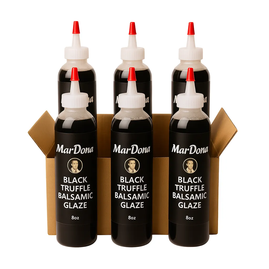 Mardona Black Truffle Balsamic Glaze 8oz Case