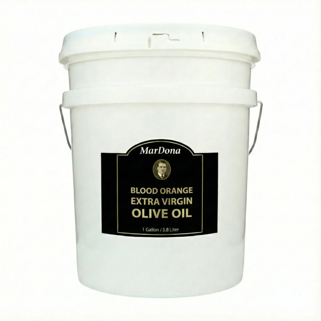 MarDona Blood Orange Extra Virgin Olive Oil - Food Service & Bulk - 5 Gallon Pail