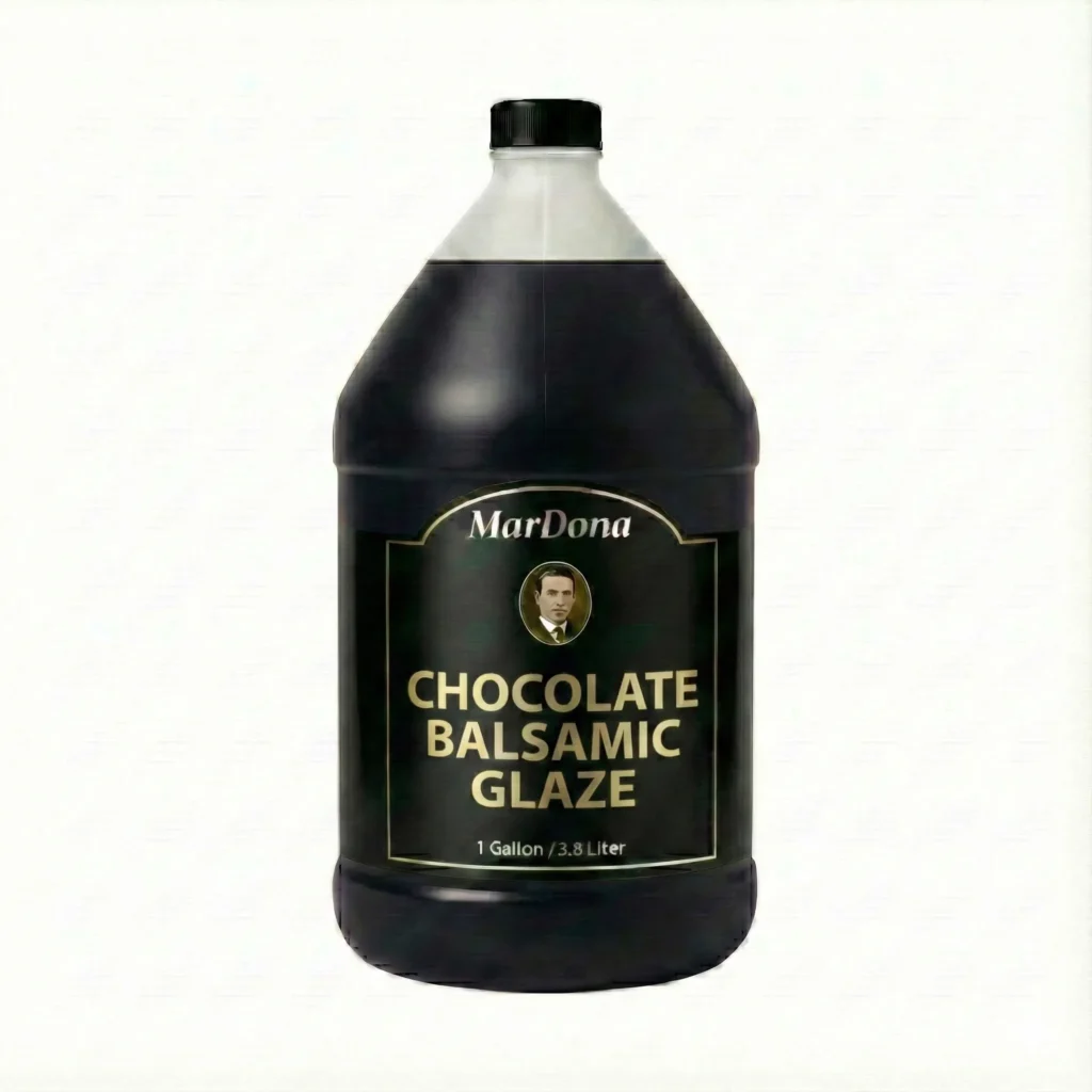 MarDona - Chocolate Balsamic Glaze - Food Service & Bulk - 1 Gallon Jug