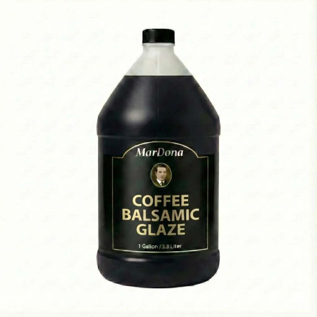 MarDona - Coffee Balsamic Glaze - Food Service & Bulk - 1 Gallon Jug
