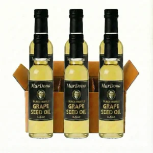 MarDona Black Truffle Grapeseed Oil - 8.5 oz Bottles - Case of Six