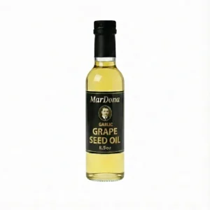 MarDona Garlic Grapeseed Oil - 8.5 oz Bottles - Case of Six