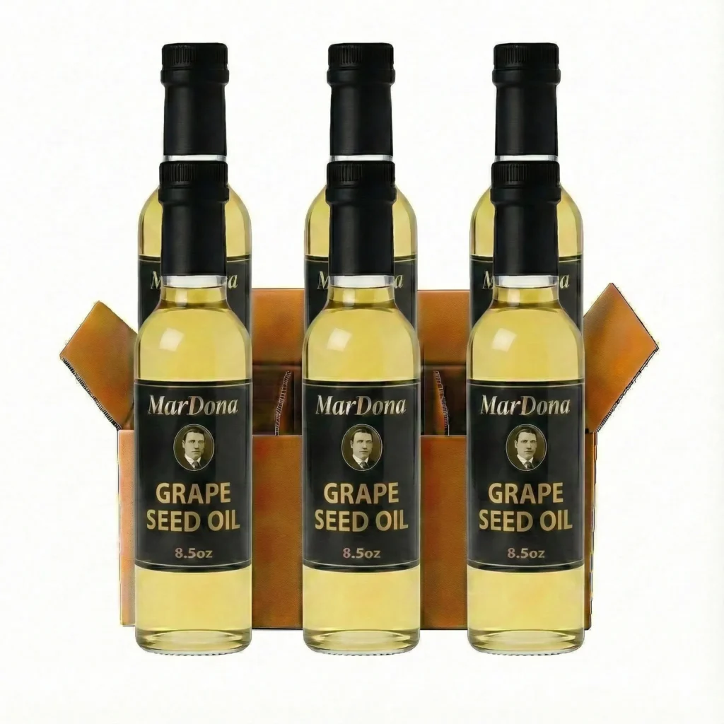 MarDona Grapeseed Oil - 8.5 oz Bottles - Case of Six