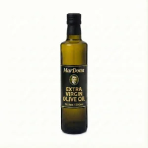 MarDona Extra Virgin Olive Oil, premium cold-pressed 16.9 oz (500ml) bottle.