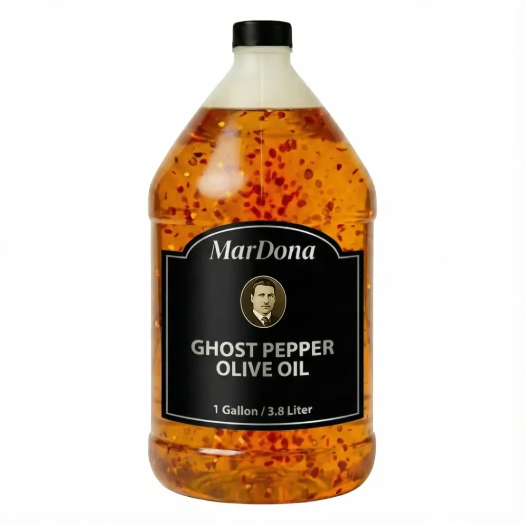 MarDona Ghost Pepper Olive Oil - 1 Gallon Jug