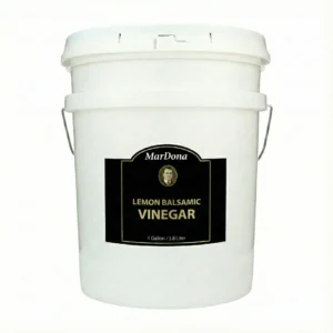 MarDona Lemon Balsamic Vinegar - Food Service & Bulk - 5 Gallon Pail