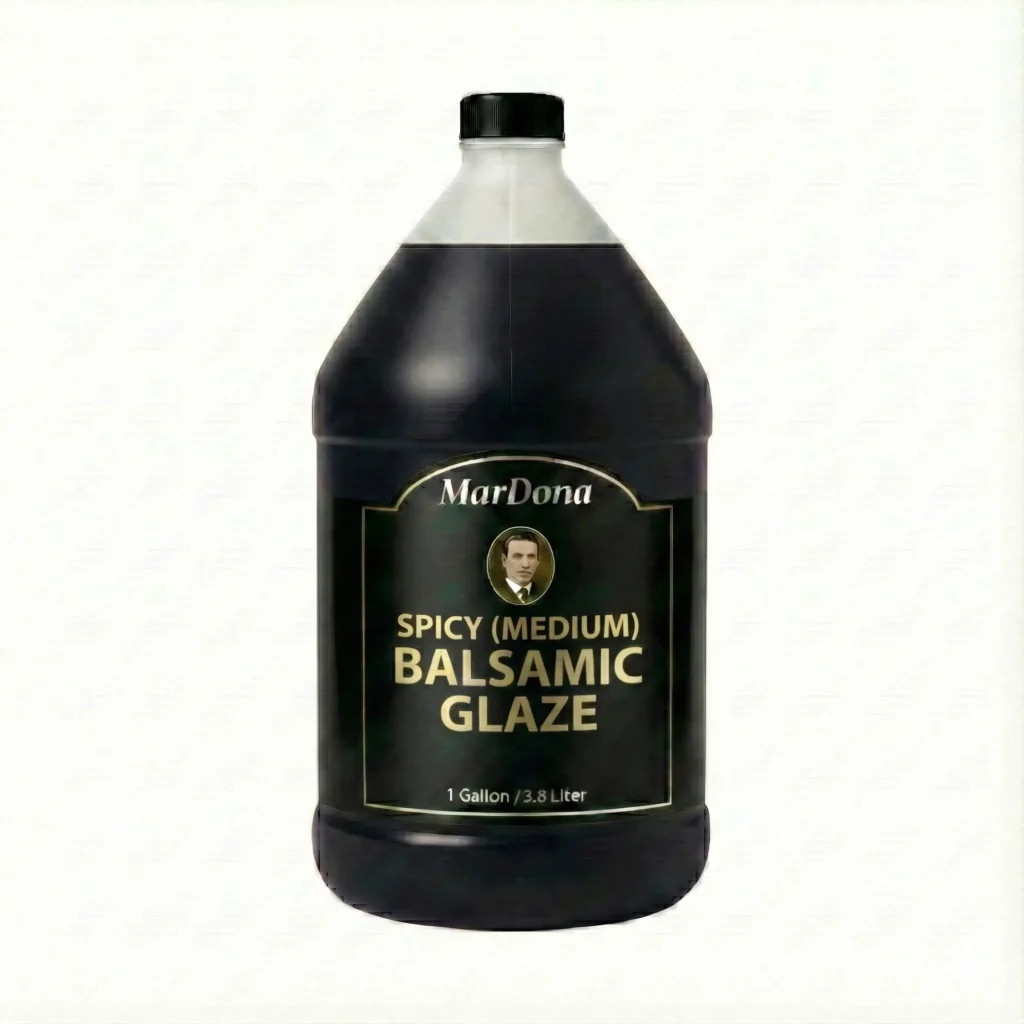MarDona - Spicy Medium - Balsamic Glaze - Food Service & Bulk - 1 Gallon Jug
