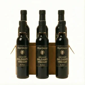 MarDona Coconut Balsamic Vinegar 8.5 oz Bottle Case