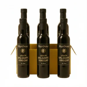 MarDona Lemon Balsamic Vinegar 8.5 oz Bottle Case
