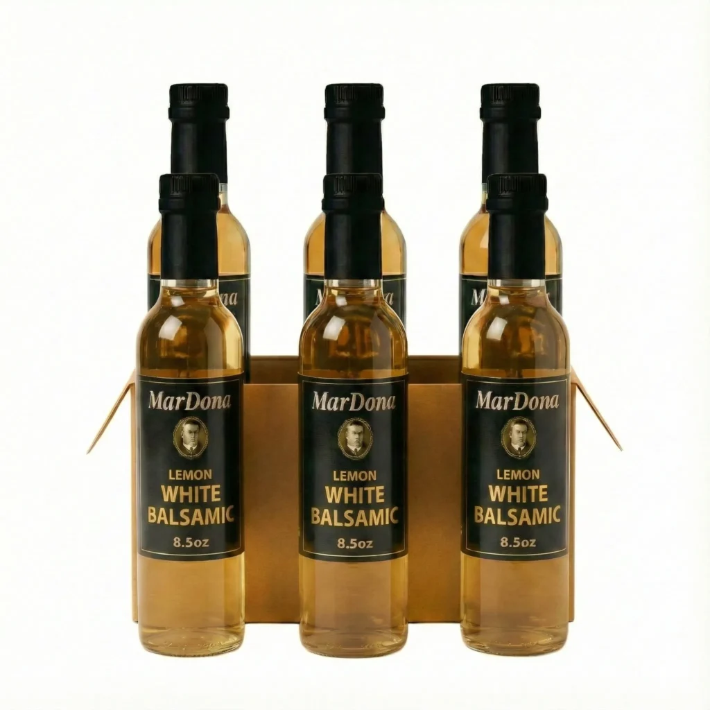 Mardona Lemon White Balsamic Vinegar 8.5oz Case