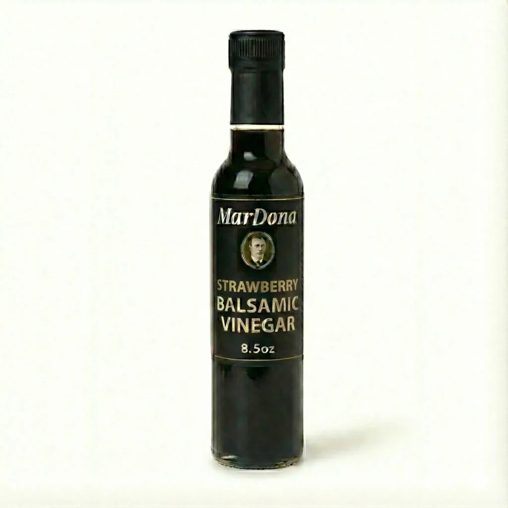 MarDona Strawberry Balsamic Vinegar 8.5 oz Bottle