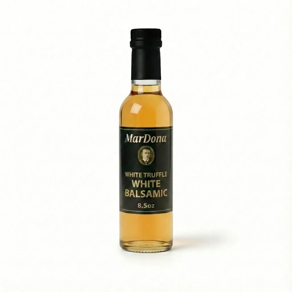 Mardona White Truffle White Balsamic Vinegar 8.5oz Bottle