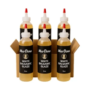 Mardona White Balsamic Glaze 8oz Case