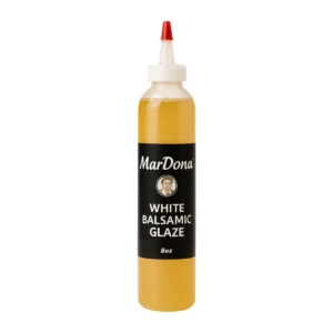Mardona White Balsamic Glaze 8oz Bottle