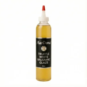 Mardona White Truffle White Balsamic Glaze 8oz Bottle