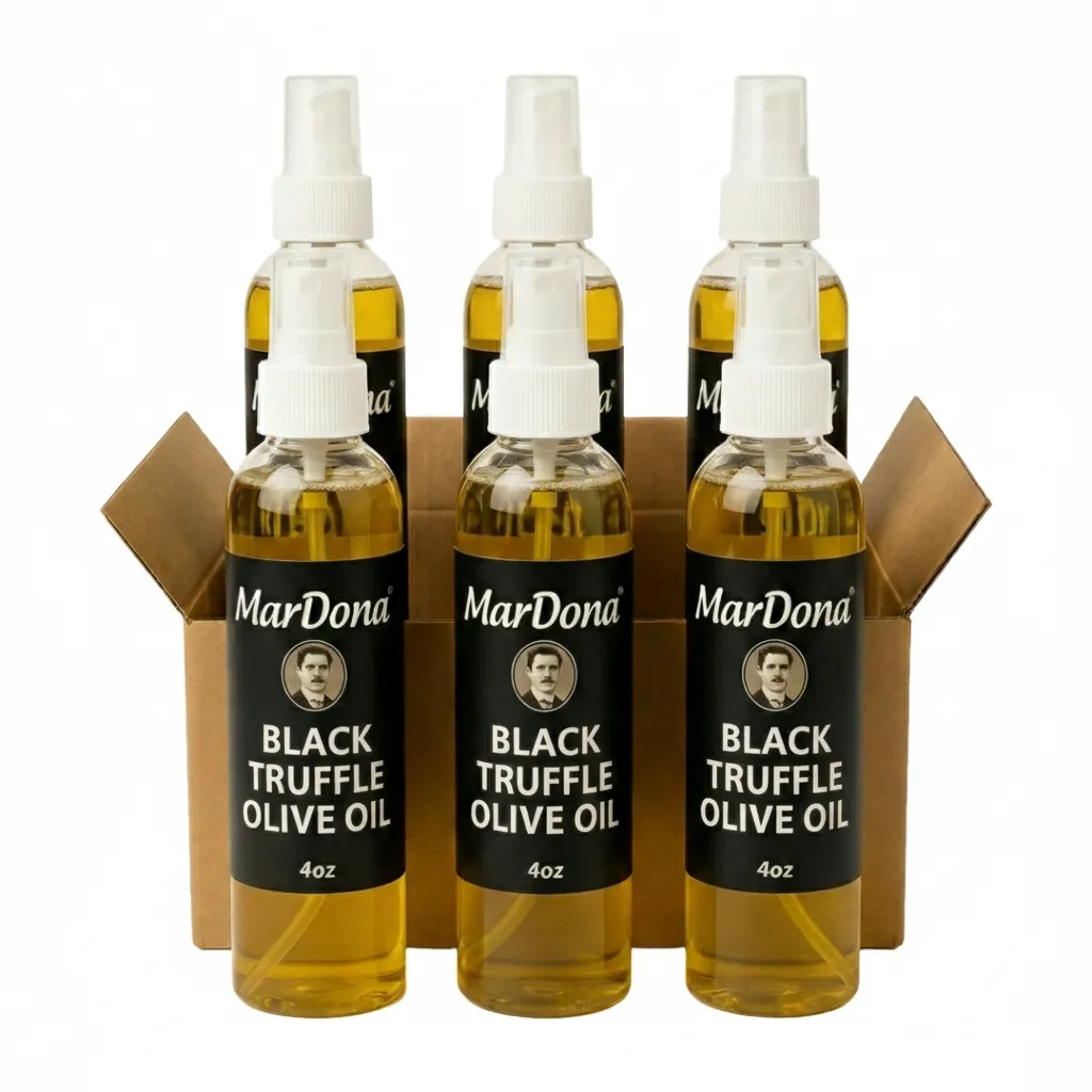Mardona Black Truffle Olive Oil Spray Bottle 4oz - Case of 6