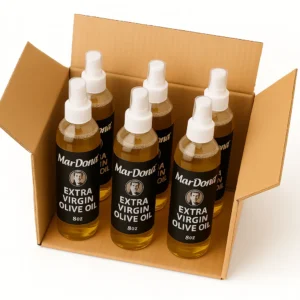 Mardona White Truffle Olive Oil Spray Bottle 8oz Case