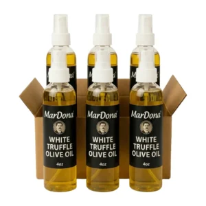 Mardona White Truffle Olive Oil Spray Bottle 4oz Case
