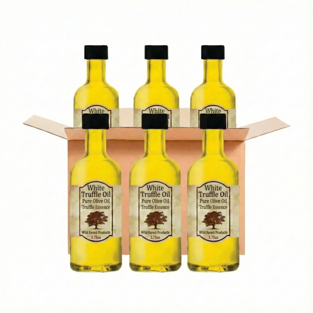 Wild Forest White Truffle Oil - 1.75 oz Bottles - Wholesale Case