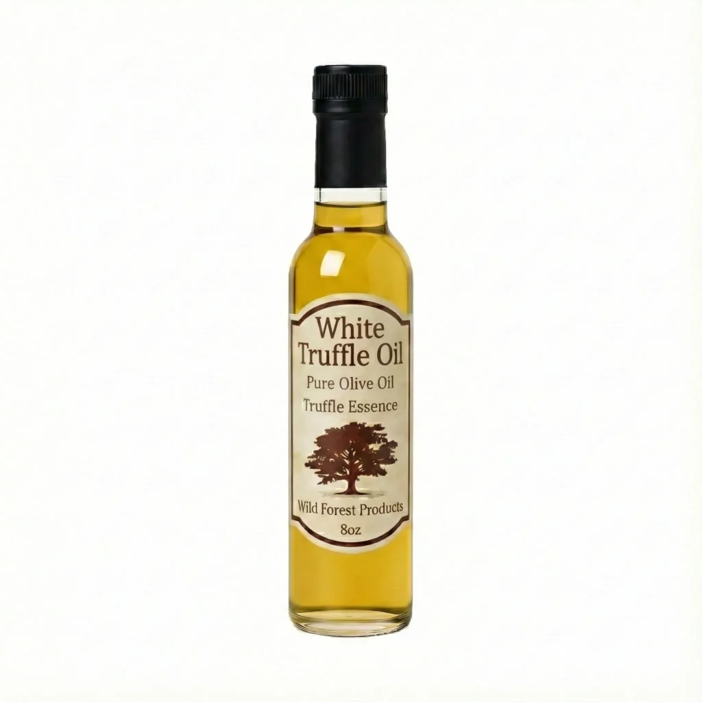 Wild Forest White Truffle Oil - 8 oz Bottle