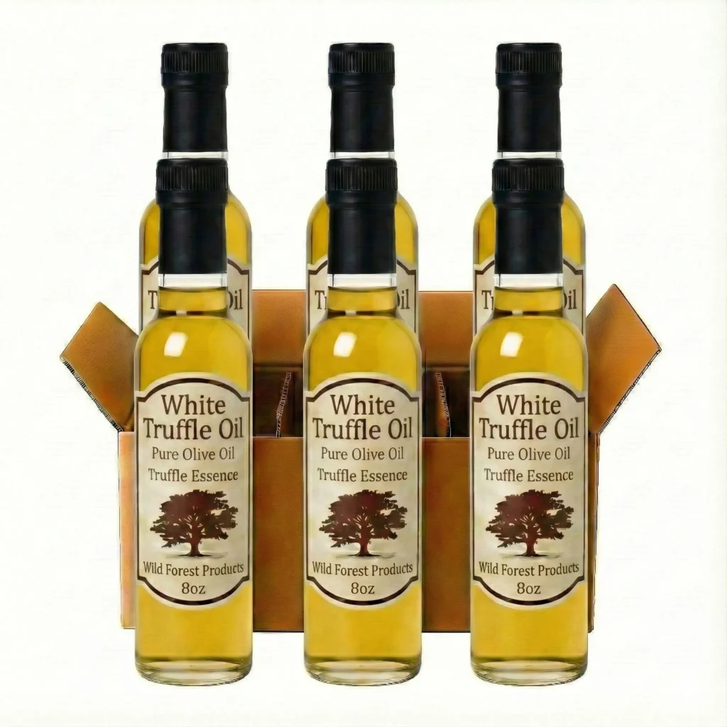 Wild Forest White Truffle Oil - 8 oz Bottles - Wholesale Case